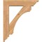 Ekena Millwork Legacy Traditional Smooth Bracket w/ Offset Brace, Western Red Cedar, 5 1/2"W x 22"D x 26"H BKT0604X22X26LEC01SWR - alternate 2